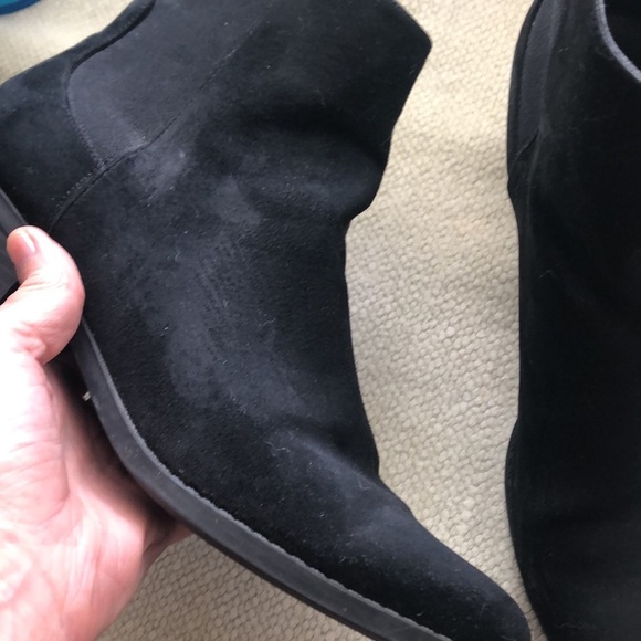 Call it spring black booties size  10 - Picture 7 of 9